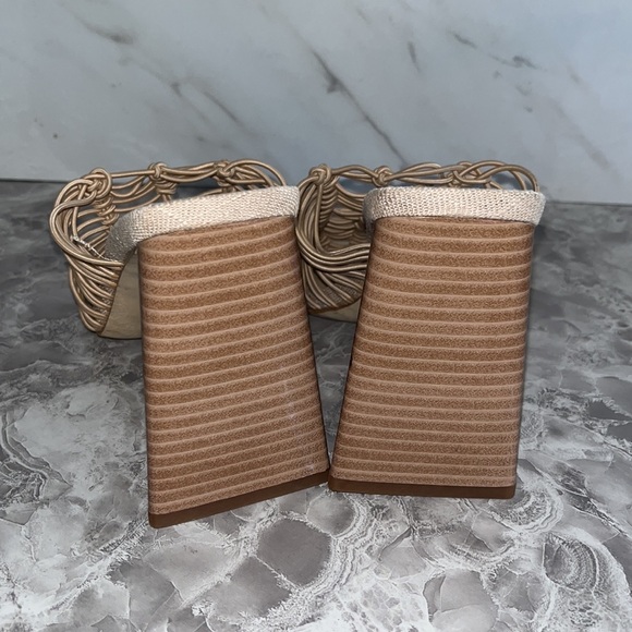 Sam Edelman laurette almond block heel sz 6.5 - Picture 4 of 7